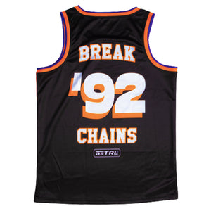 Break Chains Basketball Jersey